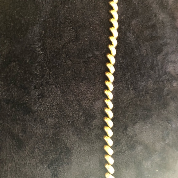 Gold Tone Stainless Steel Bracelet - Picture 5 of 8